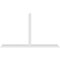 Ekena Millwork Portland Architectural Grade PVC Gable Bracket, 96"W x 56"H x 4"D x 4"F, 14/12 Pitch GBP096X56X0404POR00 - alternate 3